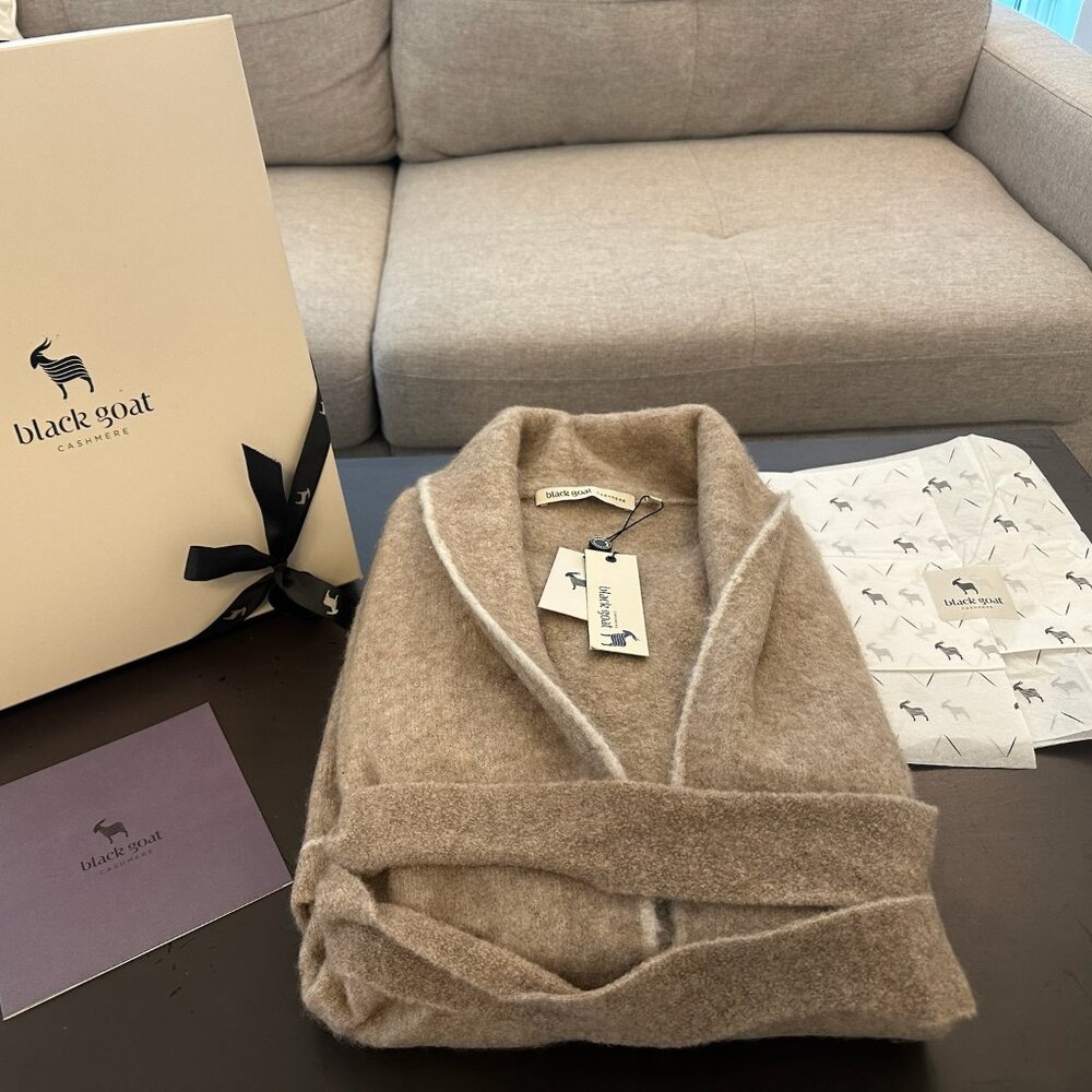 Black Goat Cardigan